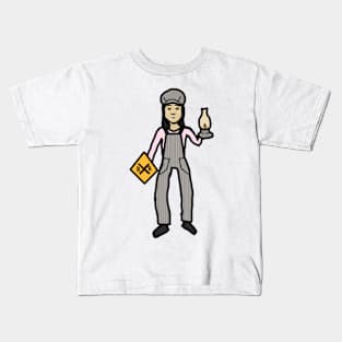 Vintage Engineer Kids T-Shirt